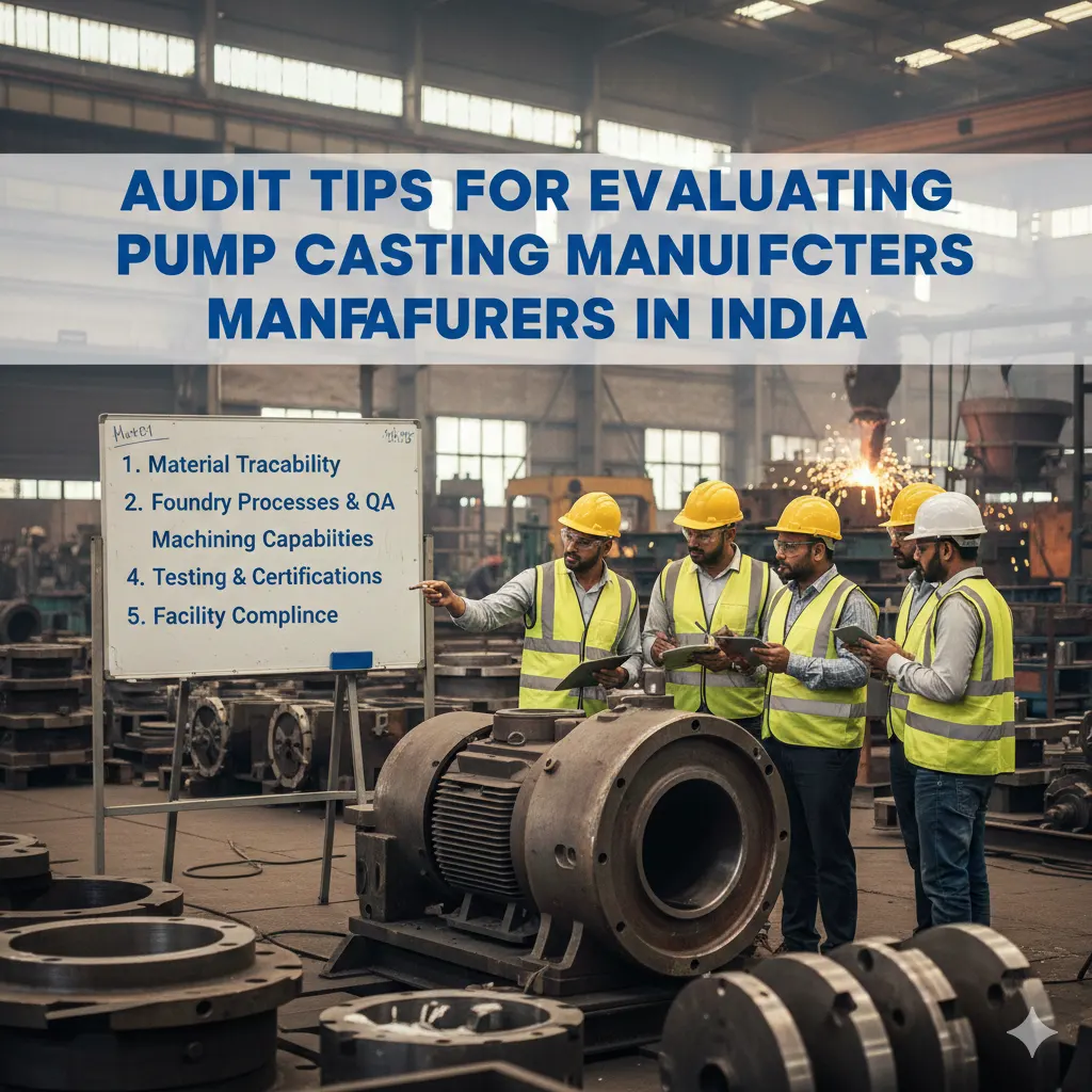 Evaluating Pump Casting Manufacturers